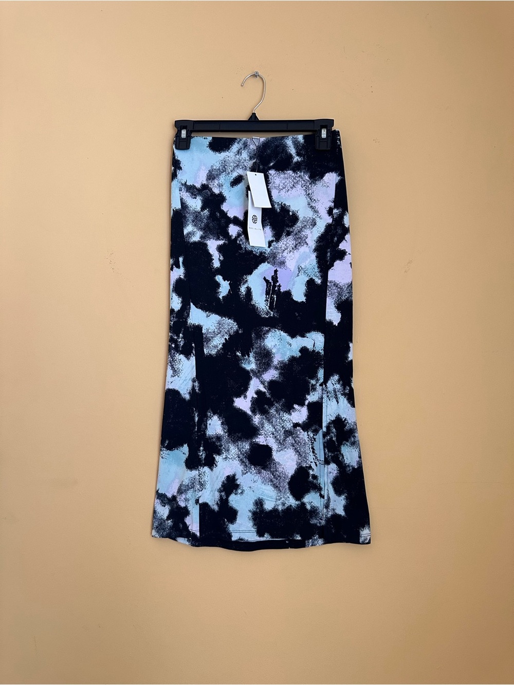 Socialite Abstract Midi Skirt